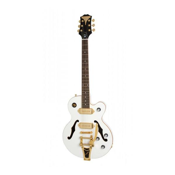 Guitarra Elet Semi Acustica Epiphone Wildkat Royale Pearl Wh