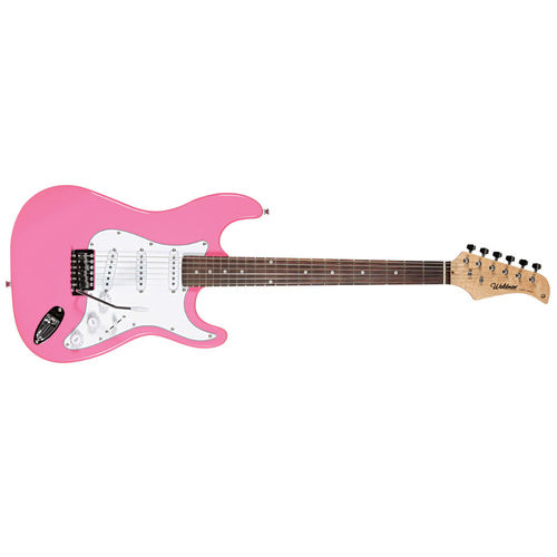 Guitarra Elétrica 39" 6 Cordas Pink St-111 Waldman