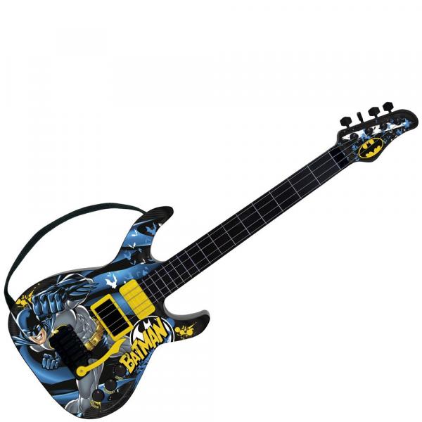 Guitarra Elétrica Batman Cavaleiro das Trevas - Fun - Fun Brinquedos