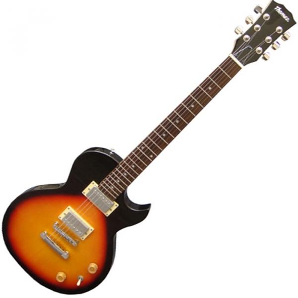 Guitarra Elétrica 2 Captadores Humbucking Sunburst Teg-330 Thomaz