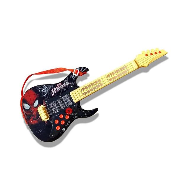 Guitarra Elétrica de Brinquedo Toyng Spider-Man - Ref.30502