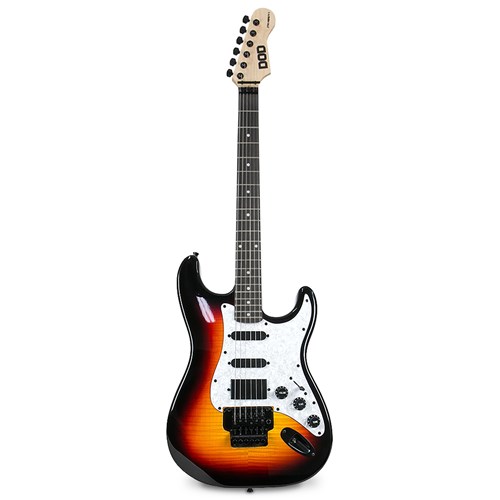 Guitarra Elétrica DOD STR Heavy-1 C/ Hardware Preto 6 Cordas