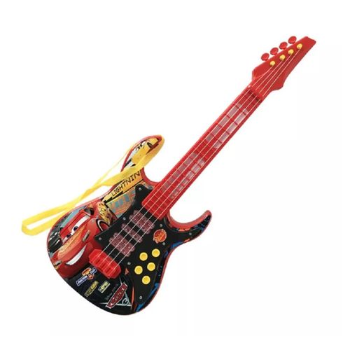 Guitarra Elétrica Infantil Carros 3 - Toyng 30568