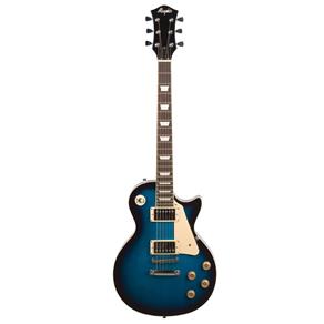 Guitarra Elétrica Memphis Mlp100 Azul Transparente