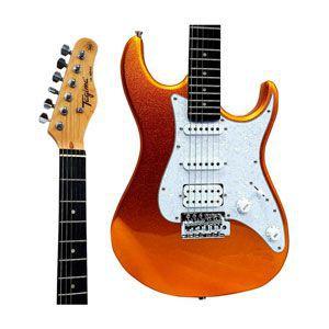 Guitarra Elétrica MGY Metallic Gold Yellow Tagima TG-520 + Acessórios