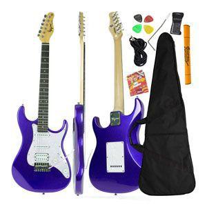 Guitarra Elétrica MPP Metallic Purple Tagima TG-520 + Acessórios