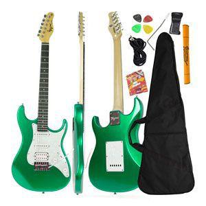 Guitarra Elétrica MSG Metallic Surf Green TG-520 + Acessórios - Tagima