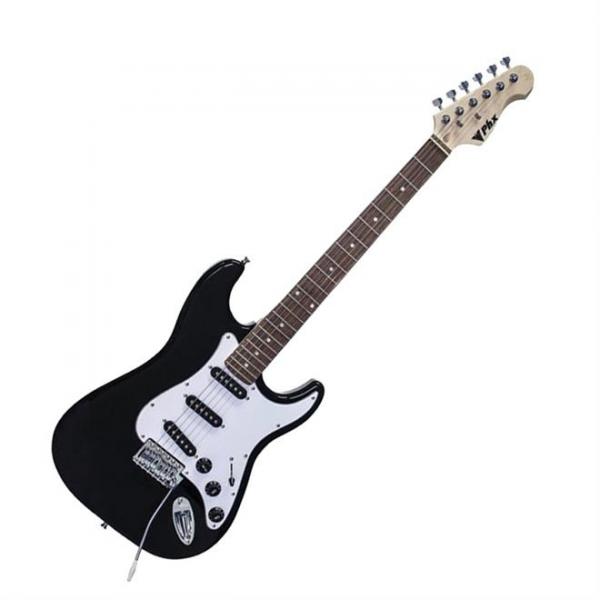 Guitarra Elétrica PHX ST-1 BK Strato S Basswood Preta