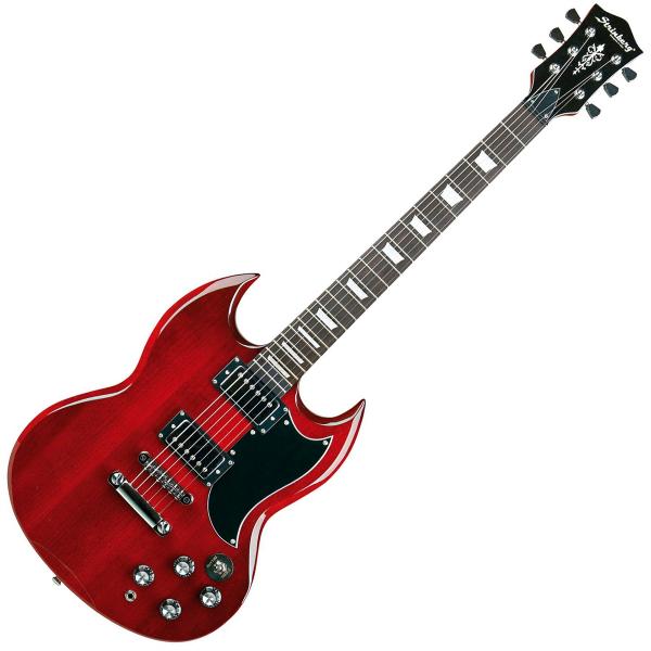 Guitarra Elétrica Sg Vinho Clg24 Strinberg