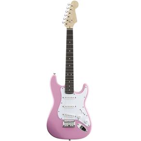 Guitarra Elétrica Stratocaster com Afinador Rosa ST-1T PK - Phoenix