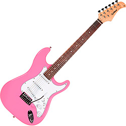Guitarra Elétrica Street Stratocaster Rosa ST-111 - Waldman