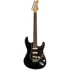 Guitarra Elétrica T-805 Tagima Black Escala Escura Escudo Tartaruga