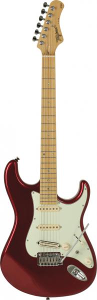 Guitarra Elétrica T-805 Tagima Vermelho Metalico Escala Clara Escudo Mint Green