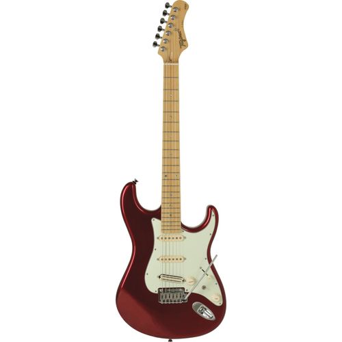 Guitarra Elétrica T-805 Tagima Vermelho Metalico Escala Escura Escudo Mint Green