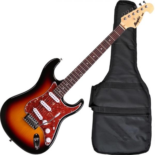 Guitarra Stratocaster Tagima Memphis Mg32 Sunburst C/ Capa