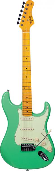 Guitarra Elétrica Tg-530 Woodrop Sunbursttock Series - Marca Tagima Surf Green