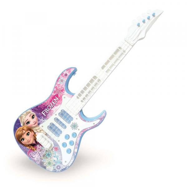 Guitarra Eletrônica com Luz e Som Frozen - Toyng