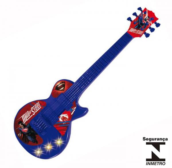 Guitarra Eletrônica Infantil Superman Man Of Steel 32745 Conthey