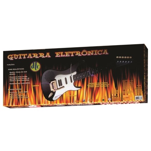 Guitarra Eletronica Rock N Roll Dtc (Preta)