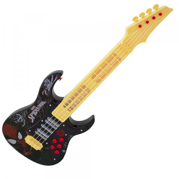 Guitarra Eletrônica - Ultimate Spider-Man Sinister 6 - Marvel - Preto - Toyng