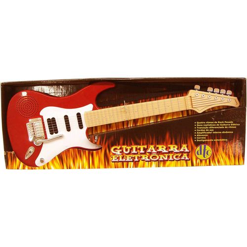 Guitarra Eletrônica Vermelho