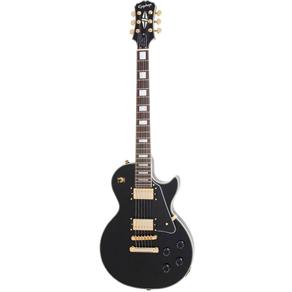 Guitarra Epiphone Les Paul Custom Black C/ Case