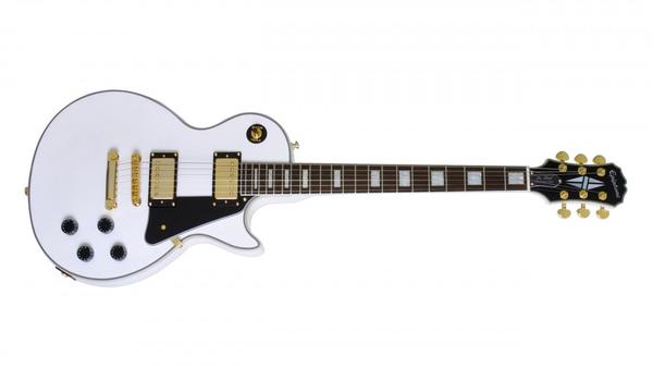 Guitarra Epiphone Les Paul Custom Pro - Alpine White