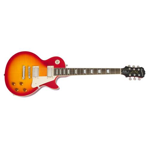 Guitarra Epiphone Les Paul Standard Plus Top Pro com Case - Sunburst Vermelho
