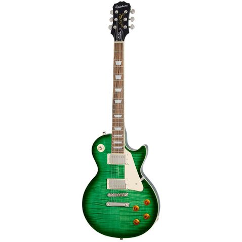 Guitarra Epiphone Les Paul Standard Plus Top Pro Green Burst
