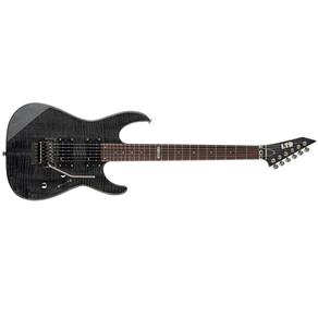Guitarra ESP LTD M-100 See Thru Black com 6 Cordas e 24 Trastes