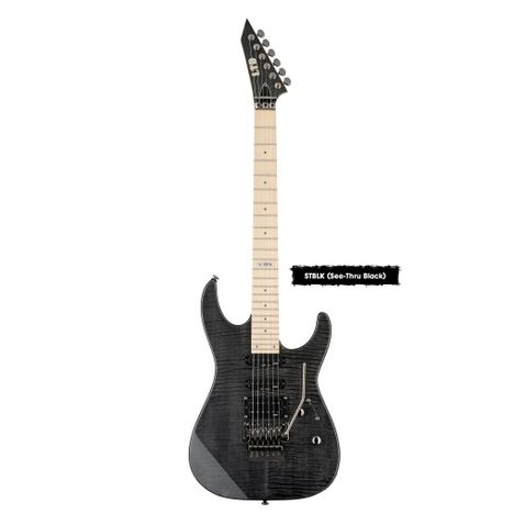 Guitarra Esp Ltd M103 Lm 103fm Stblk - See Thru Black