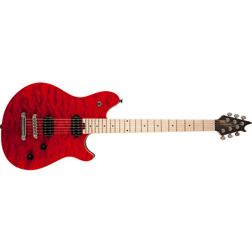 Guitarra Evh 510 7000 - Wg-t Standard Series - 590 - Transparent Red