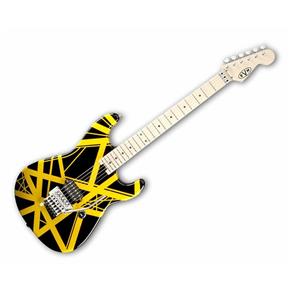 Guitarra Evh Striped Series Black & Yellow