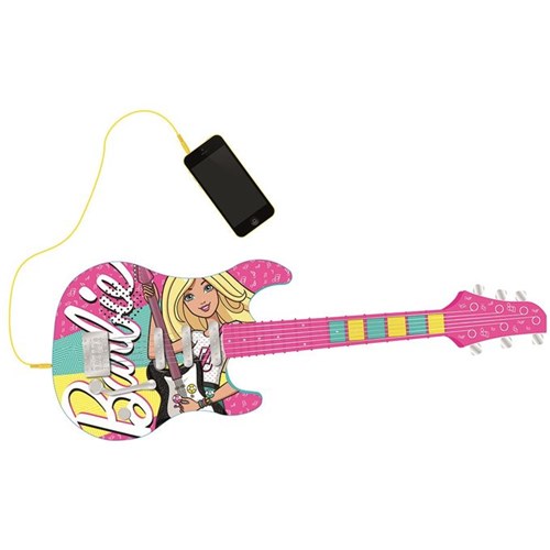 Guitarra Fabulosa Barbie com Função Mp3 - Fun - FUN
