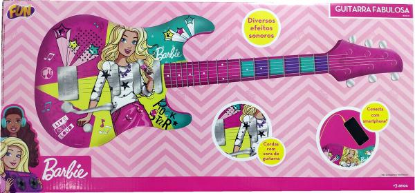 Guitarra Fabulosa Mp3 Player Barbie - Fun