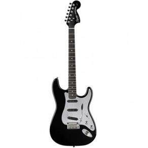Guitarra Fender 032 1603 Squier Black Chrome Stratocaster 506 Black