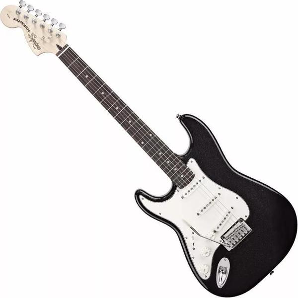 Guitarra Fender 032 1620 - Squier Standard Stratocaster Lh - 565 - Black Metallic - Fender Squier