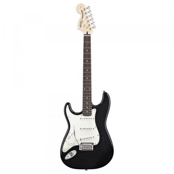Guitarra Fender 032 1620 - Squier Standard Stratocaster Lh - 565 - Black Metallic
