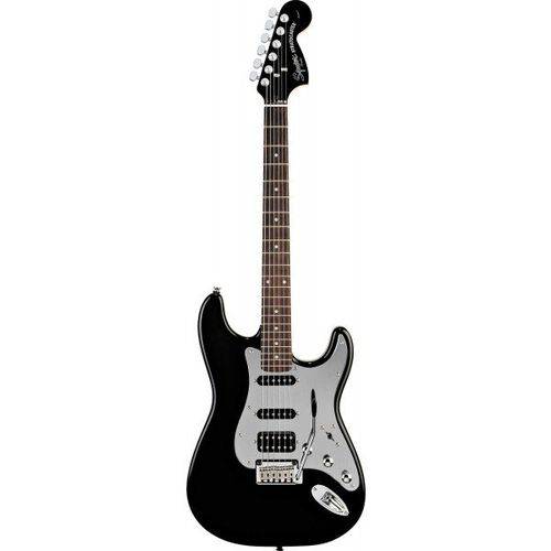 Guitarra Fender 032 1703 Squier Black And Chrome Strat Hss 506 Black
