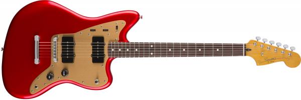 Guitarra Fender 030 3100 - Squier Deluxe Jazzmaster St Stop Tailpiece - 509 - Candy Apple Red - Fender Squier