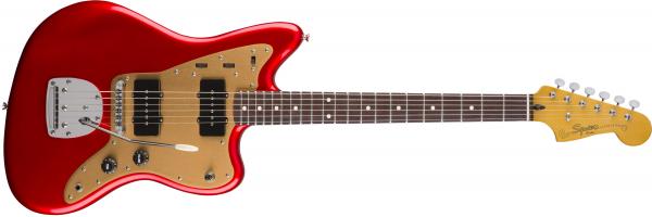 Guitarra Fender 030 3101 - Squier Deluxe Jazzmaster Tr With Tremolo - 509 - Candy Apple Red - Fender Squier