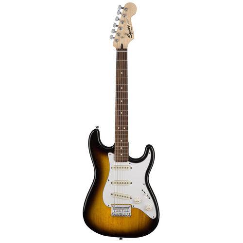 Guitarra Fender 030 1812 - Squier Affinity Strat Short Scale Frontman Sq10 - 032 - Brown Sunburst