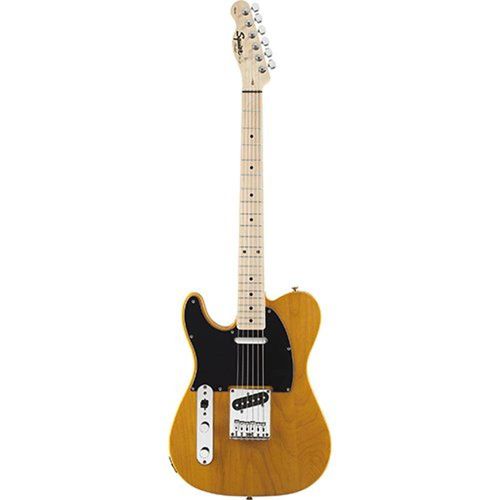 Guitarra Fender 031 0223 Squier Affinity Telecaster Lh Canhoto 550 Butterscotch Blonde