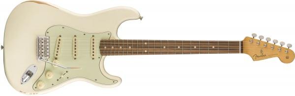 Guitarra Fender 013 1013 - Road Worn 60 Stratocaster Pau Ferro - 305 - Olympic White