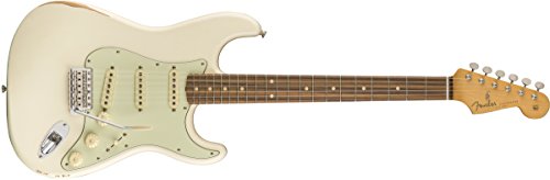Guitarra Fender 013 1013 - Road Worn 60 Stratocaster Pau Ferro - 305 - Olympic White