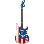 Guitarra Fender 013 4550 - Sig Series Wayne Kramer Stratocaster - 350 - Stars And Stripes
