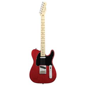Guitarra Fender 011 3202 - Am Standard Telecaster Ash Mn - 738 - Crimson Red Transparent