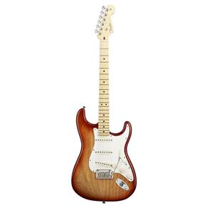Guitarra Fender 011 3002 - Am Standard Stratocaster Ash Mn - 747 - Sienna Sunburst