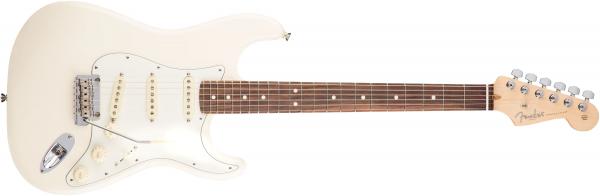 Guitarra Fender 011 3010 - Am Professional Stratocaster Rw - 705 - Olympic White