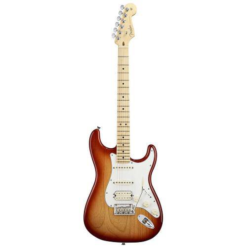 Guitarra Fender 011 3102 - Am Standard Stratocaster Ash Hss Mn - 747 - Sienna Sunburst